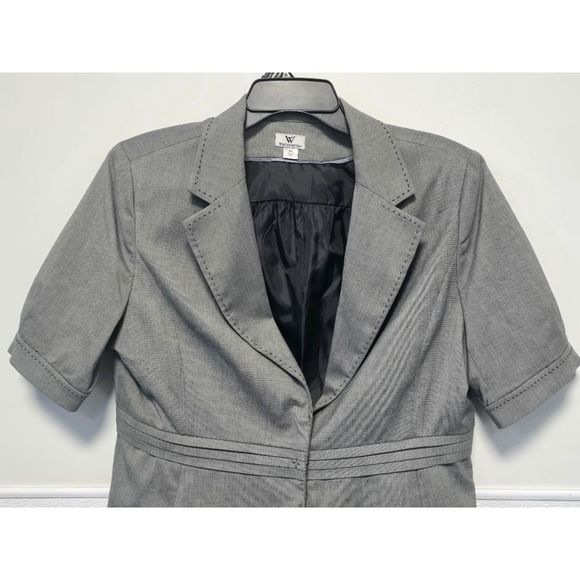 Women's Worthington‎ Blazer, Size 14, Gray - Picture 3 of 9